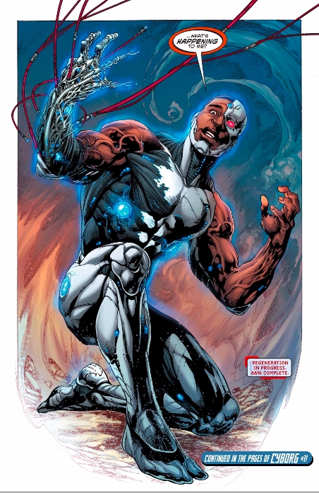 Cyborg #1 cover