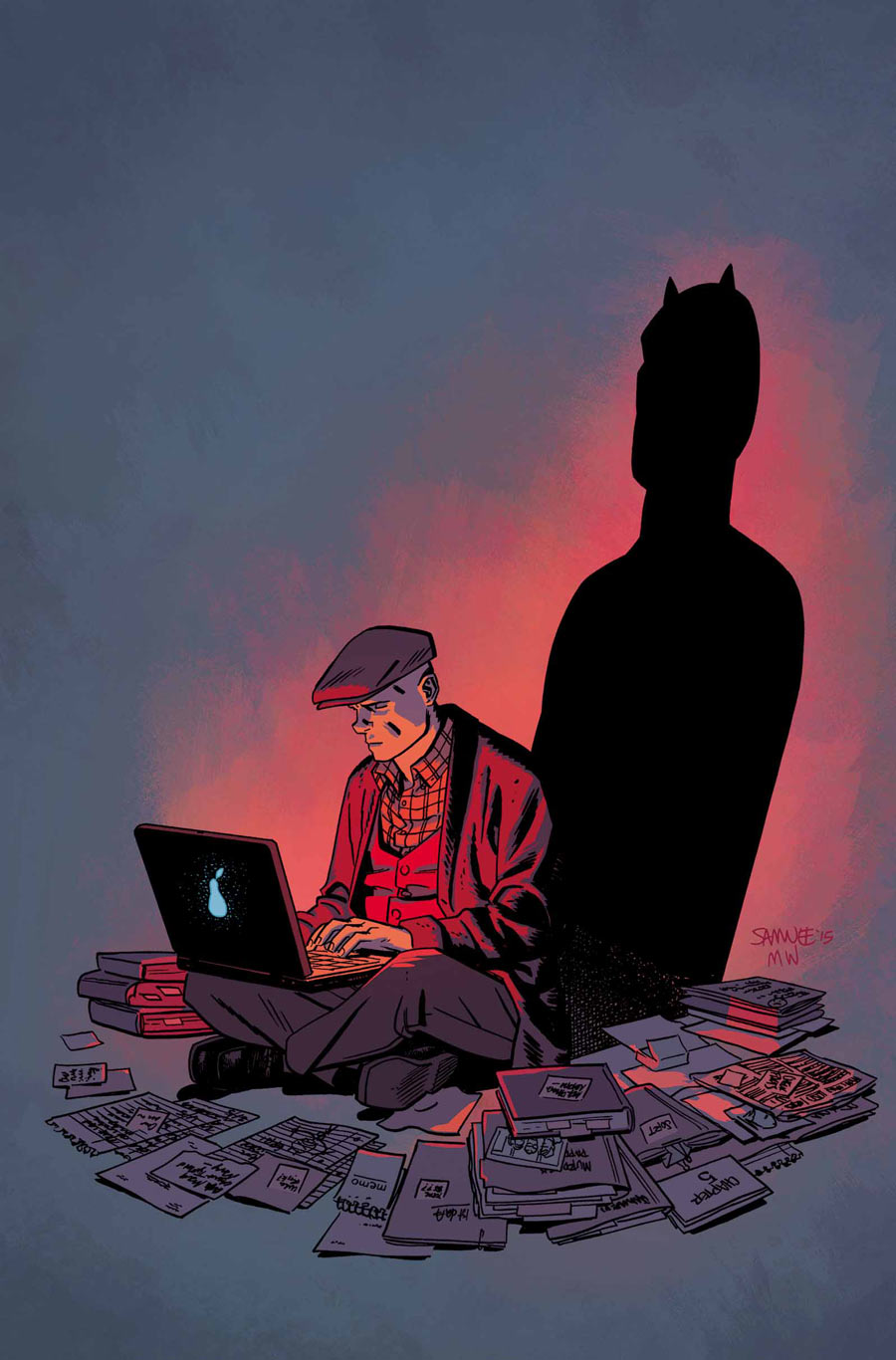 Daredevil #16, copertina di Chris Samnee