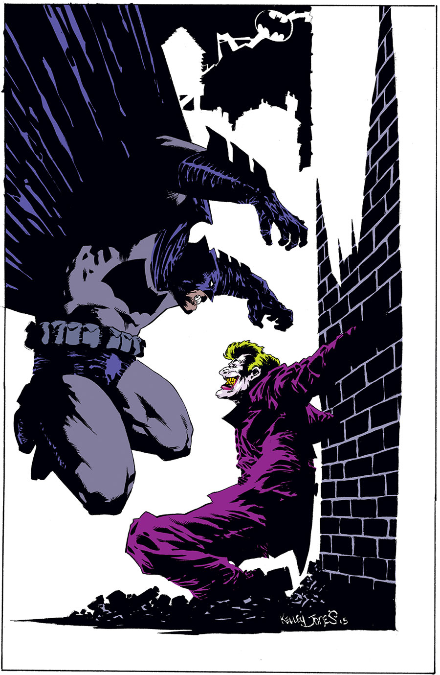 Batman: Dark Knight III - The Master Race #1, variant cover di Kelley Jones