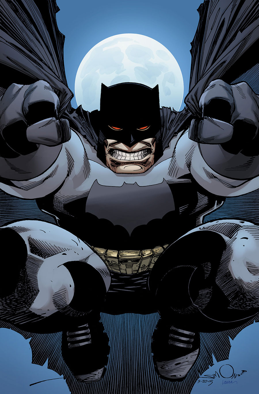 Batman: Dark Knight III - The Master Race #1, variant cover di Walt Simonson