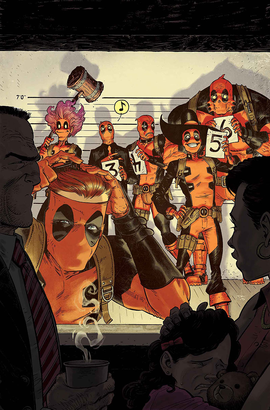 Deadpool #3, copertina di Tony Moore