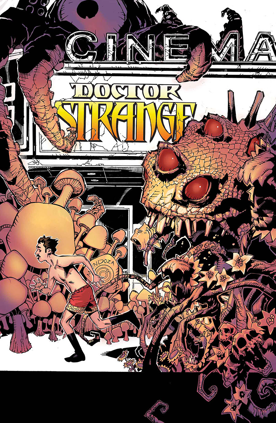 Doctor Strange #3, copertina di Chris Bachalo