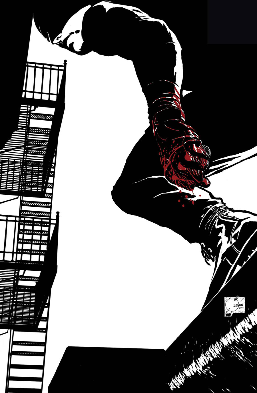 Daredevil #1, variant cover di Joe Quesada