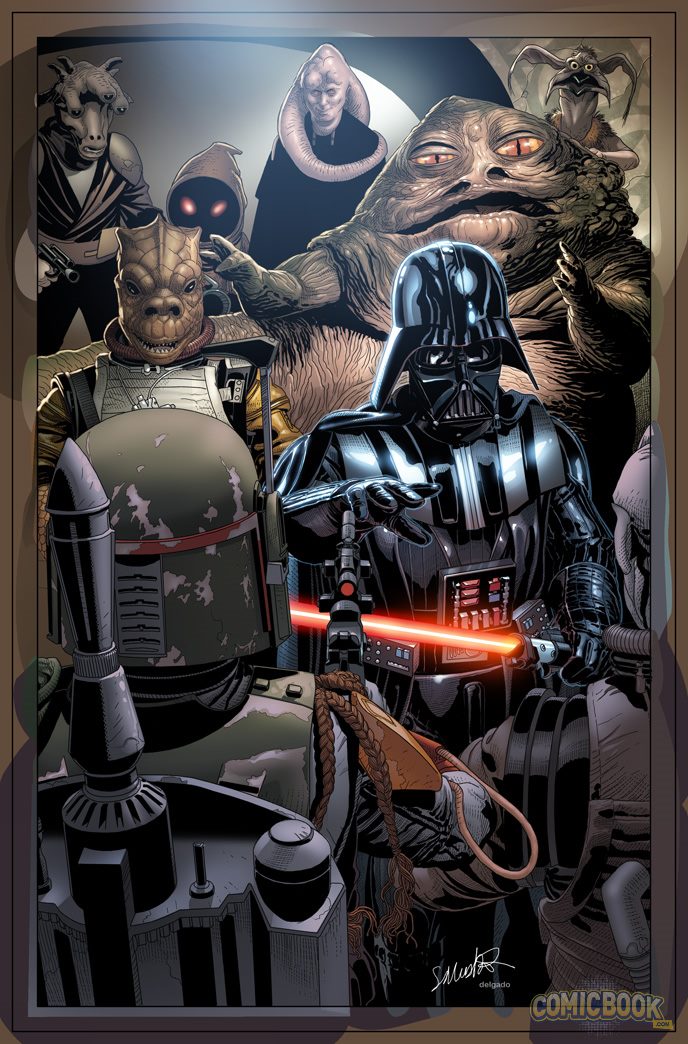 Darth Vader #1, variant cover di Salvador Larroca