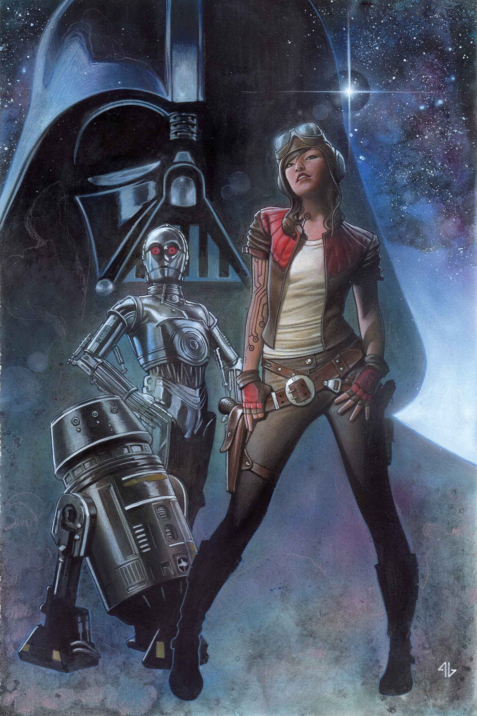 Darth Vader #3, copertina di Adi Granov