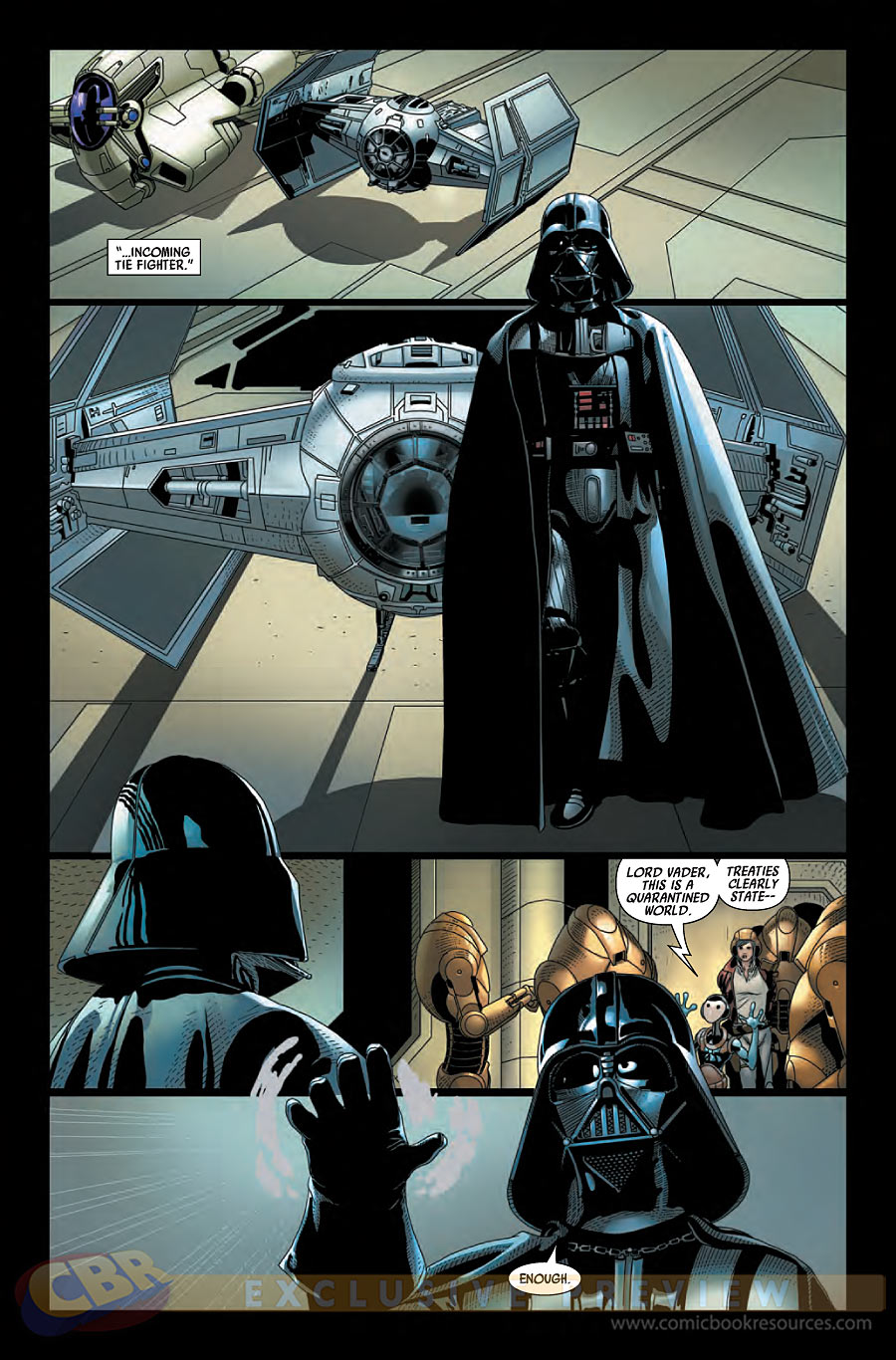 Darth Vader #3, pagina 1