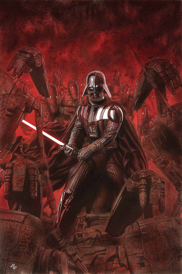 Darth Vader #4, copertina di Adi Granov