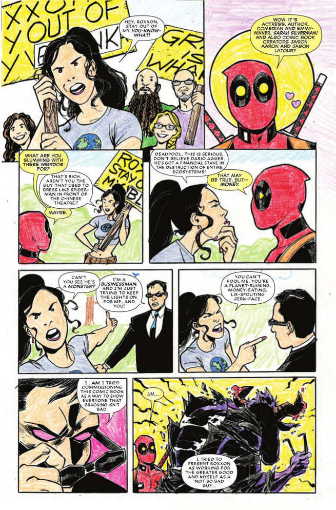 Deadpool #40 - guest star Sarah Silverman