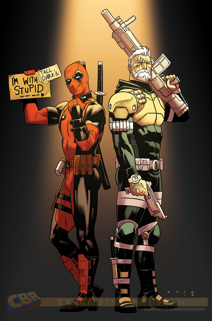 Deadpool & Cable - Split Second, variant cover