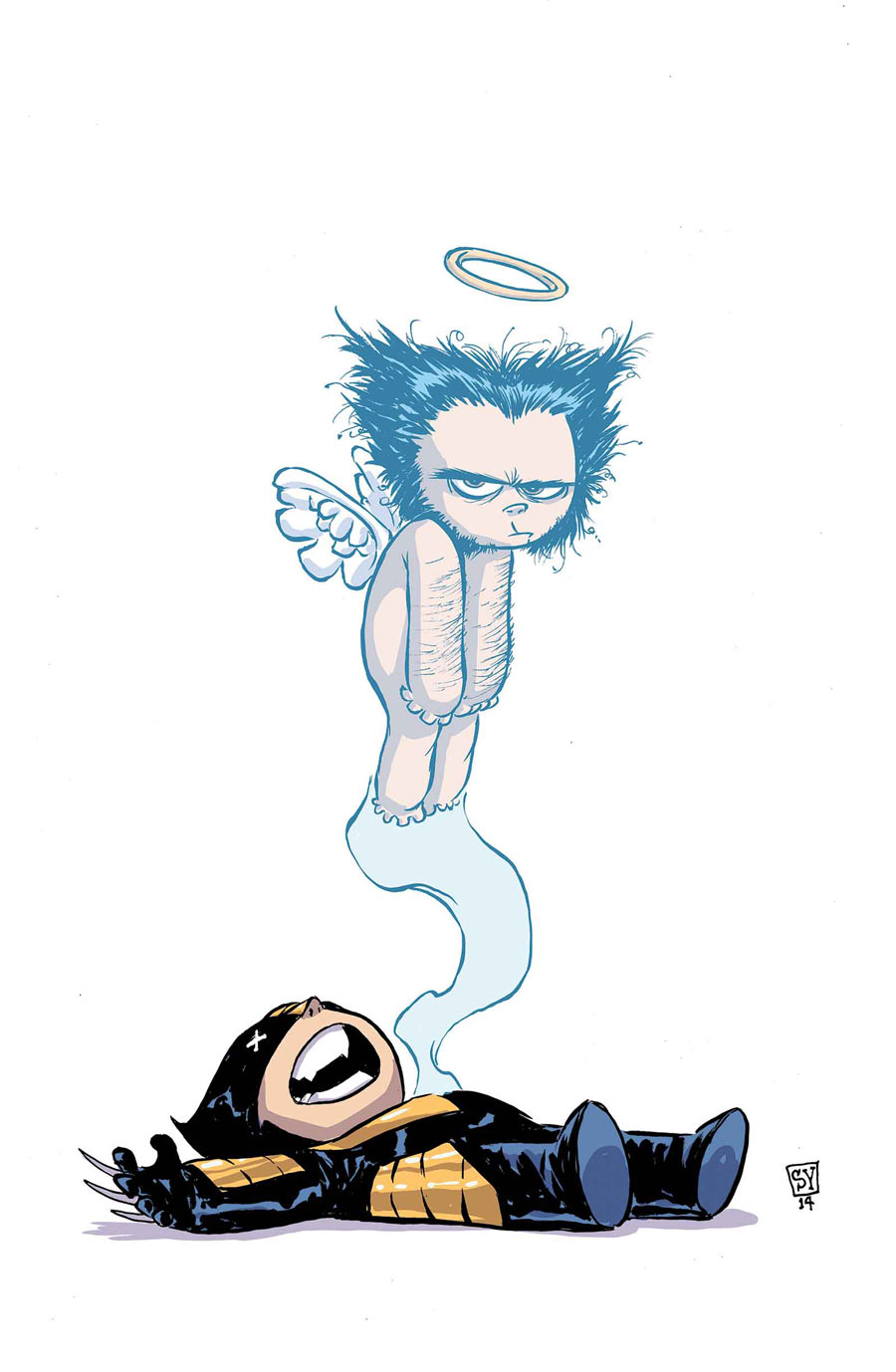 Death of Wolverine 1 by Young