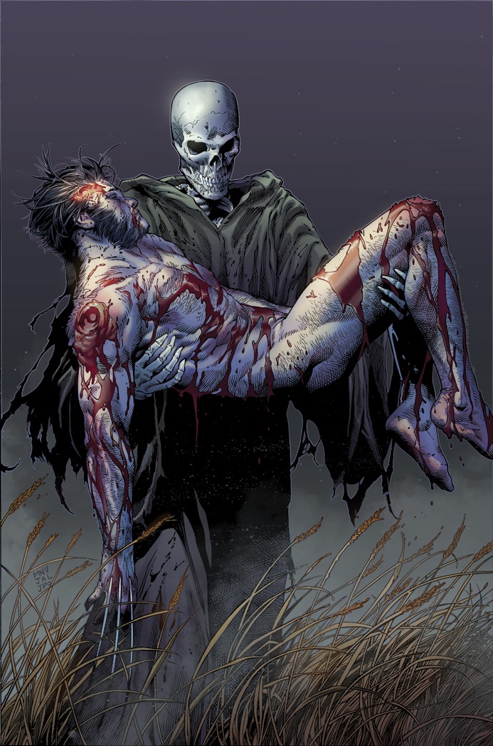 Death of Wolverine #4, copertina di Steve McNiven