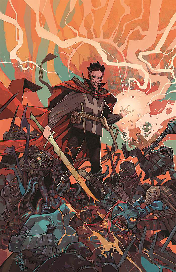 Doctor Strange #1, variant cover di Jakub Rebelka