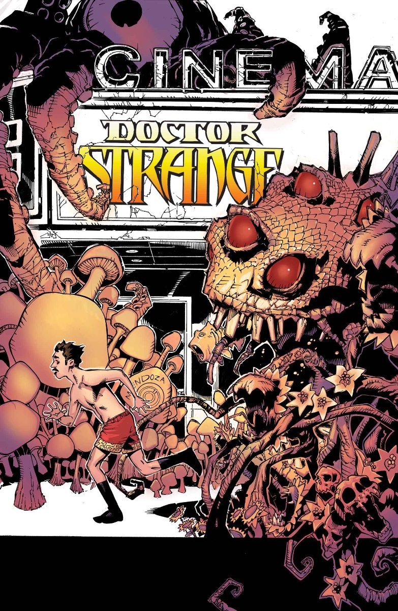 Doctor Strange #3, copertina di Chris Bachalo