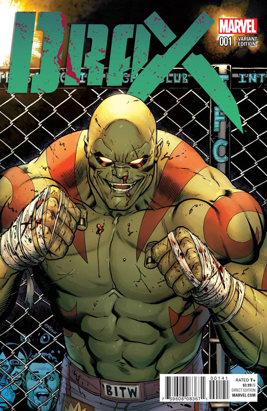 Drax #1, variant cover di McGuinness