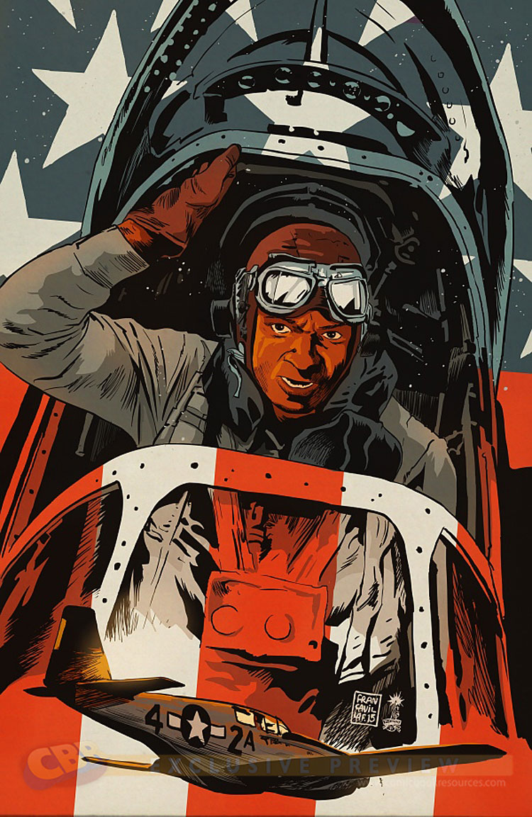 Dreaming Eagles #1, copertina di Francesco Francavilla