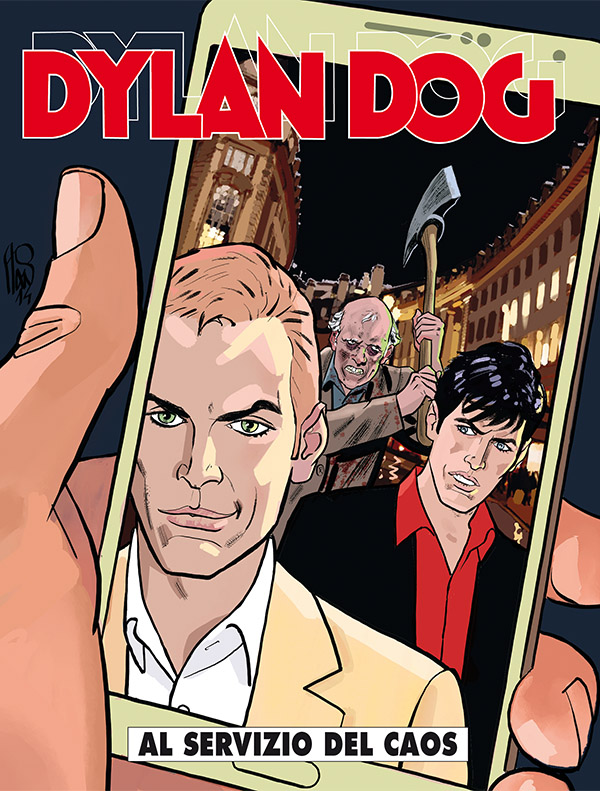 Dylan Dog 341, copertina di Angelo Stano