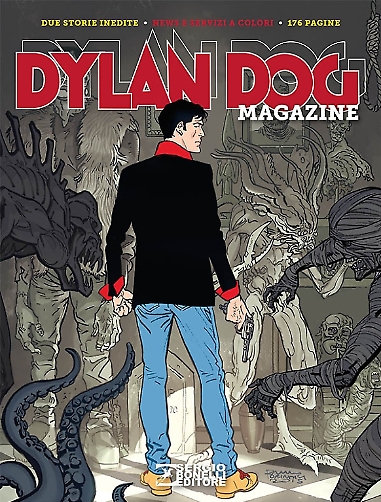 Dylan Dog Magazine 2015 - copertina di Bruno Brindisi