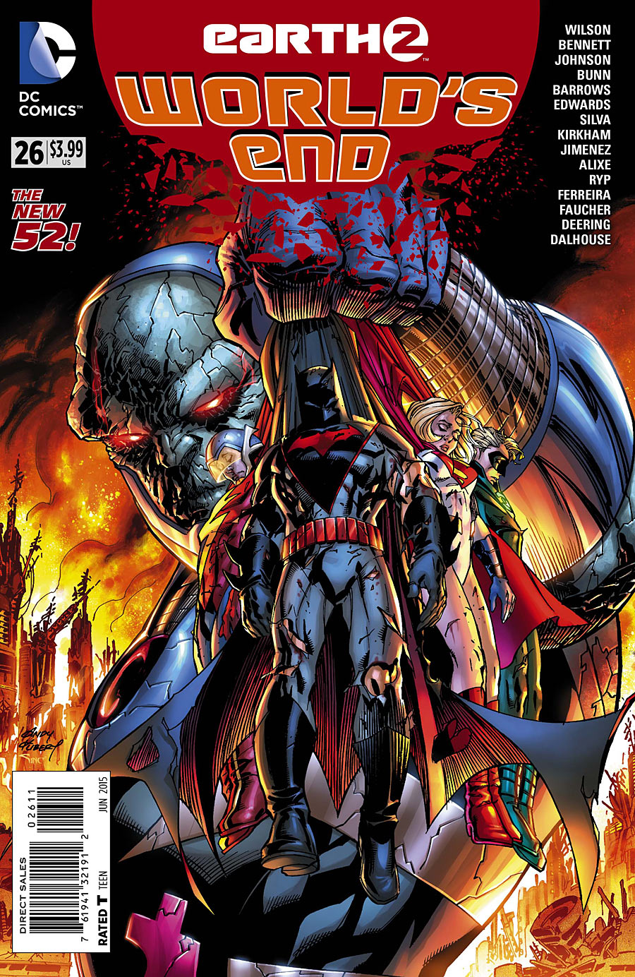 Earth 2: World's End #26, cover