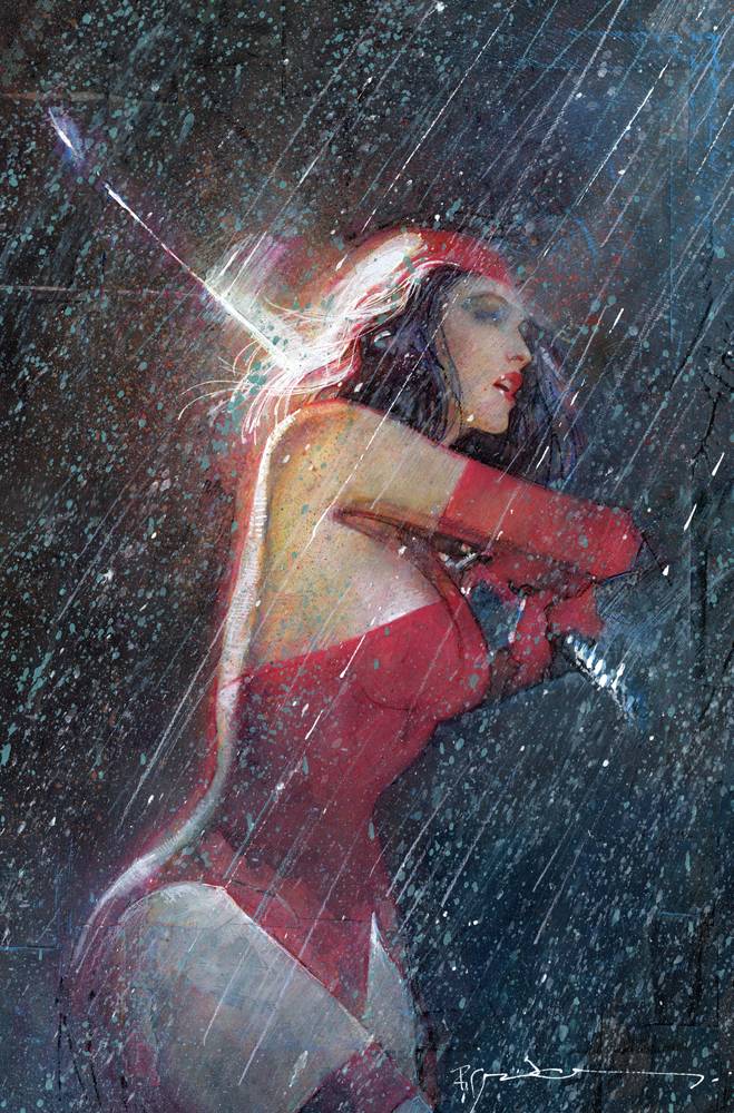 Elektra #1, copertina di Sienkiewicz