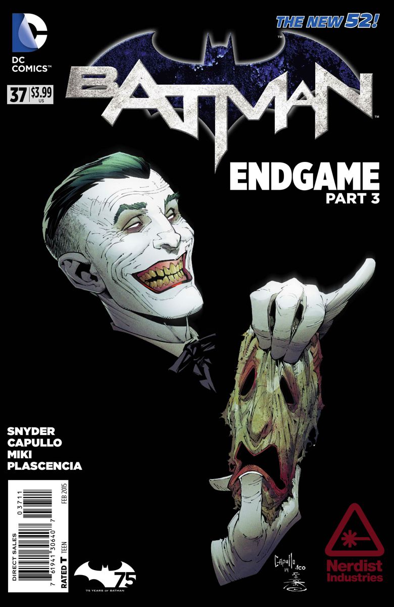 Endgame Batman Cover