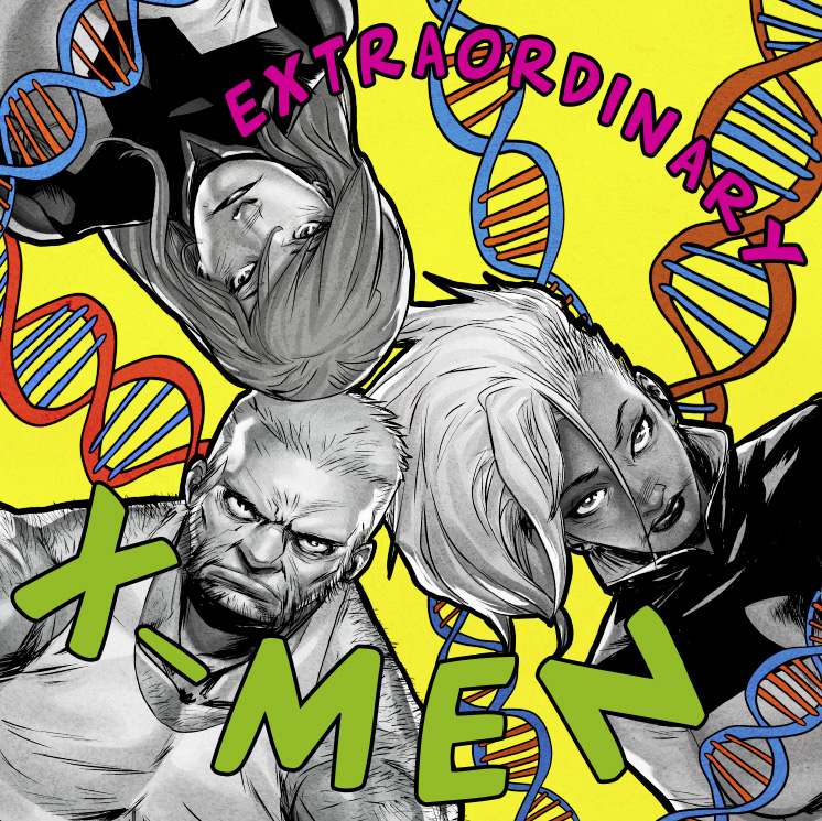 Extraordinary X-Men #1, Hip-Hop variant cover di Sanford Greene