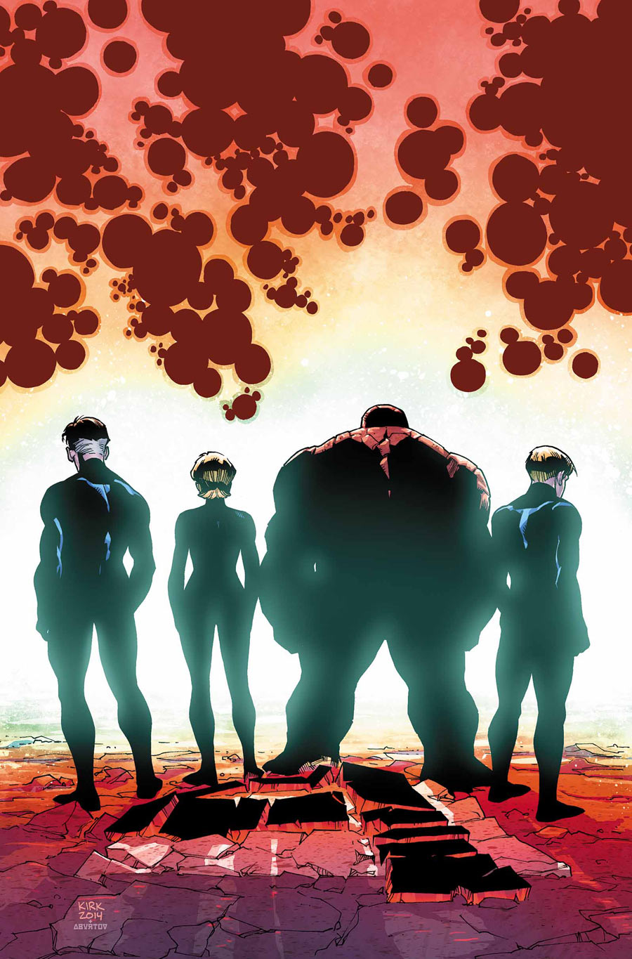 Fantastic Four #645, copertina di Leonard Kirk