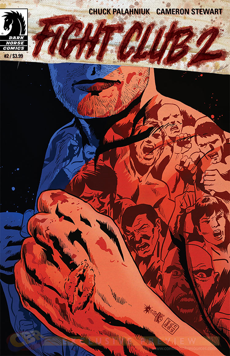 Fight Club 2 #1, variant cover di Francesco Francavilla