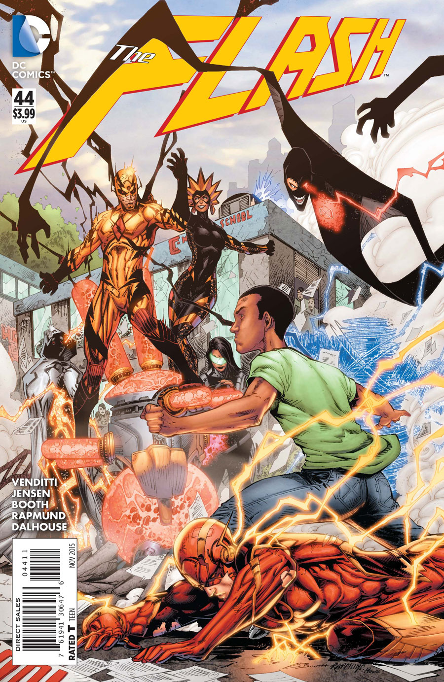 The Flash #44, cover