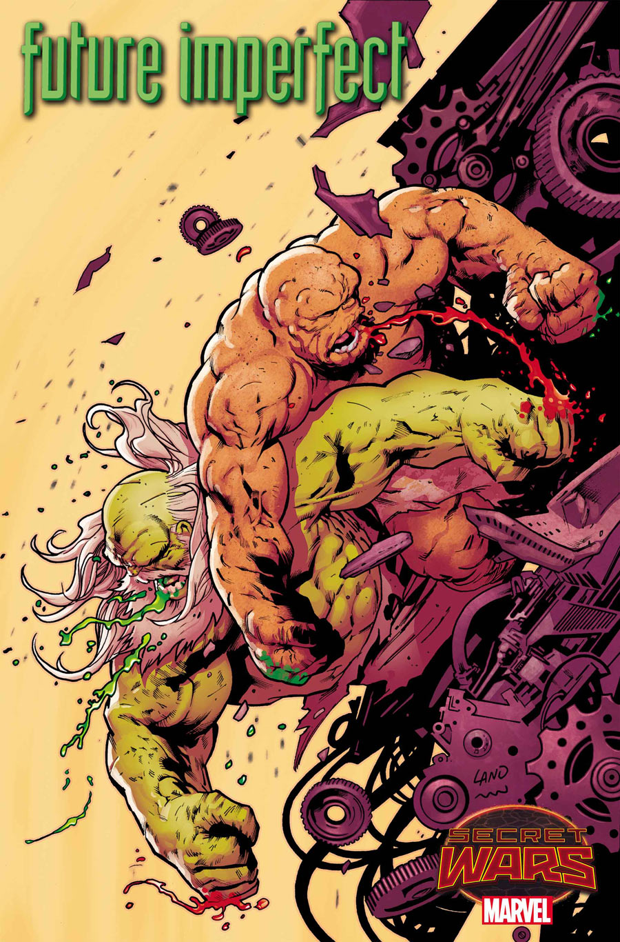 Future Imperfect #2, copertina di Greg Land