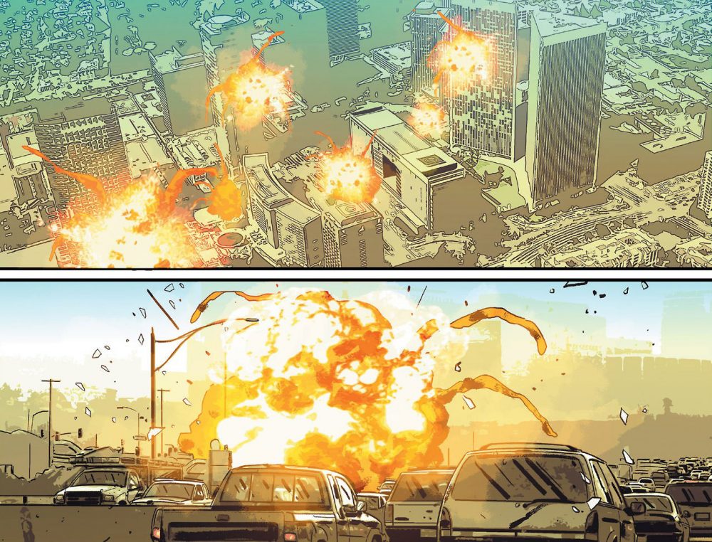 The Punisher #12, l'esplosione del cast di The Fantastic Four: BOOM