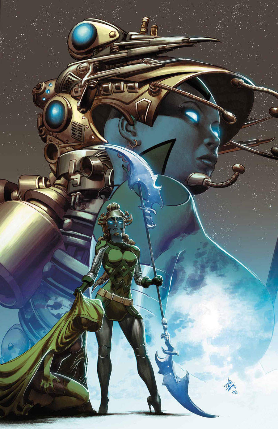 Guardians of Knowhere #4, copertina di Mike Deodato Jr.