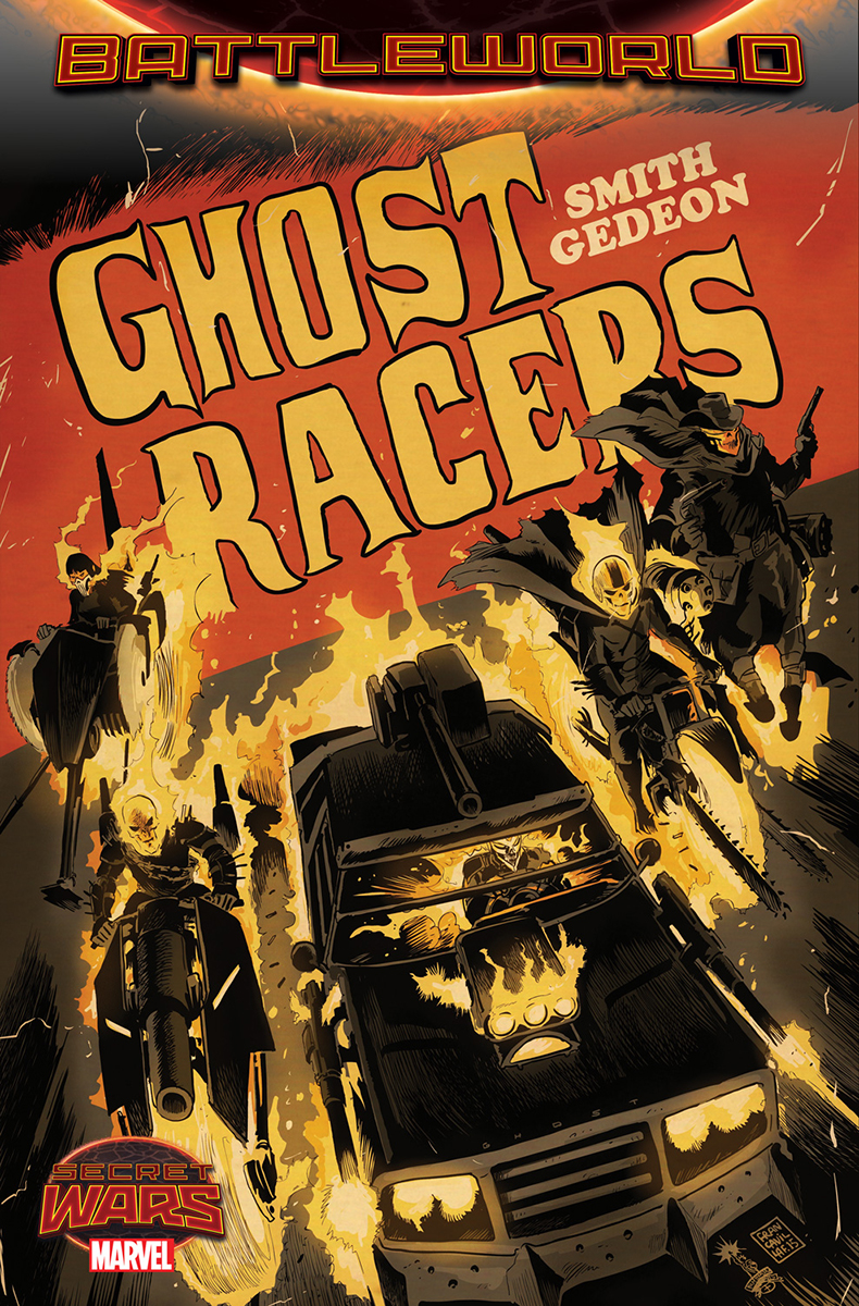 Ghost Racers #1, copertina di Juan Gedeon