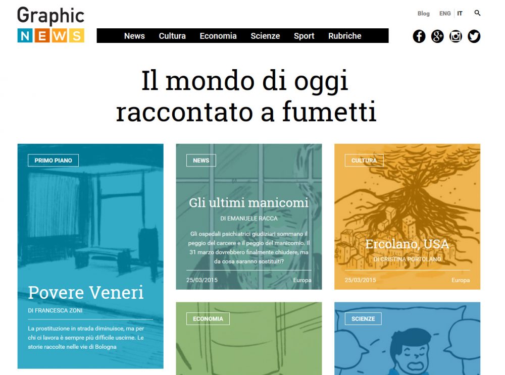 Graphic News maim page