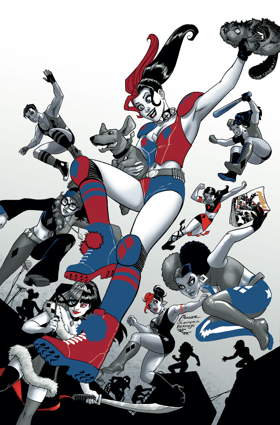 Harley Quinn #17, cover