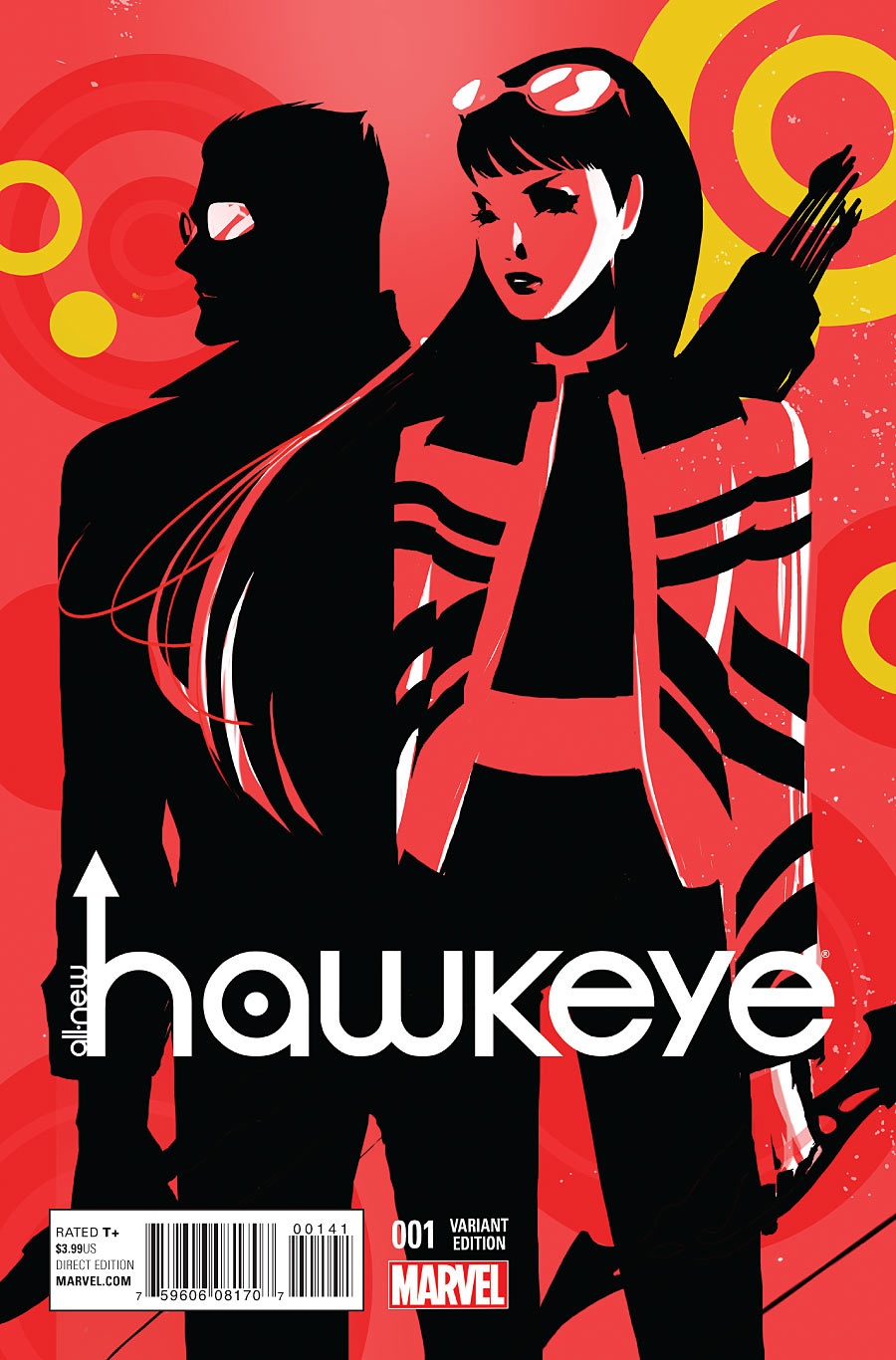 All-New Hawkeye #1, variant cover di Afua Richardson