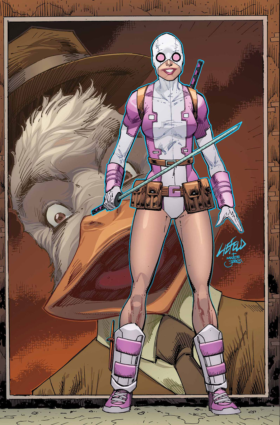 Howard The Duck #3, variant cover di Rob Liefeld