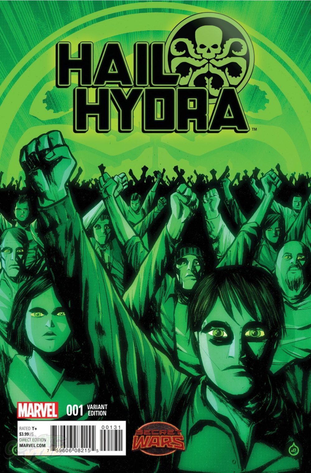 Haill Hydra #1, variant cover 1