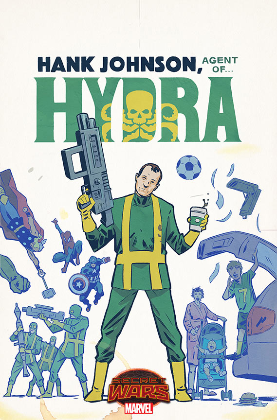 Hank Johnson Agent of HYDRA #1, cover