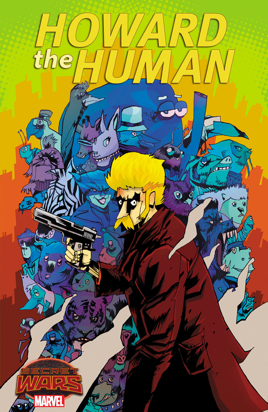 Howard the Human #1, cover