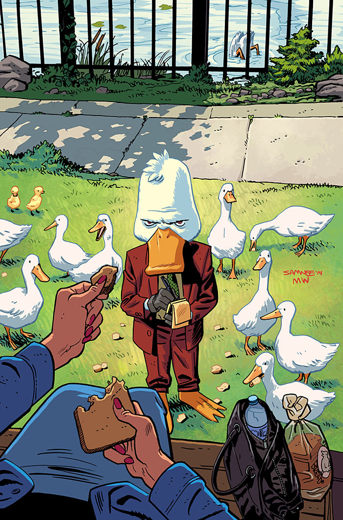 Howard The Duck, variant cover di Chris Samnee