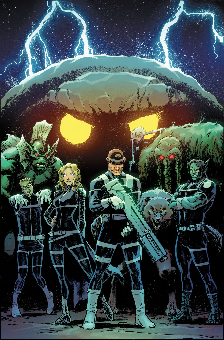 Howling Commandos of S.H.I.E.L.D. #3, variant cover di David Marquez