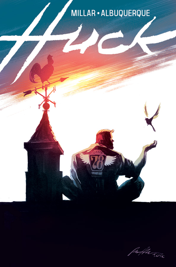 Huck #1, Copertina di Rafael Albuquerque