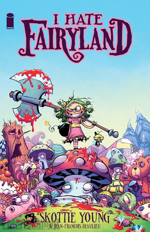 I Hate Fairyland, cover