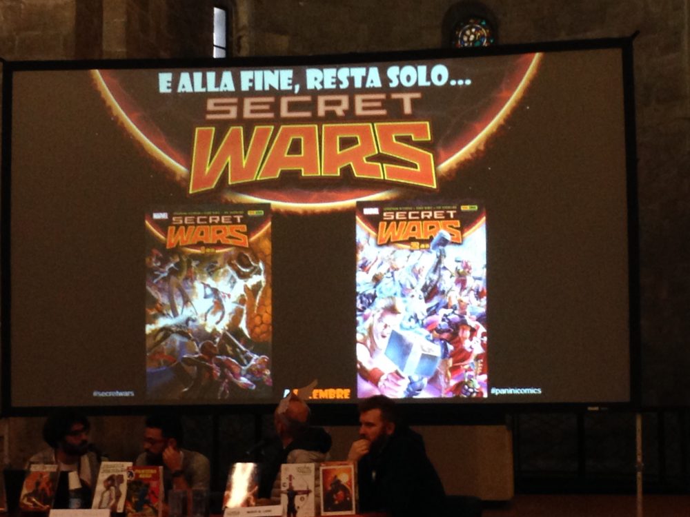 Secret Wars a Lucca Comics 2015