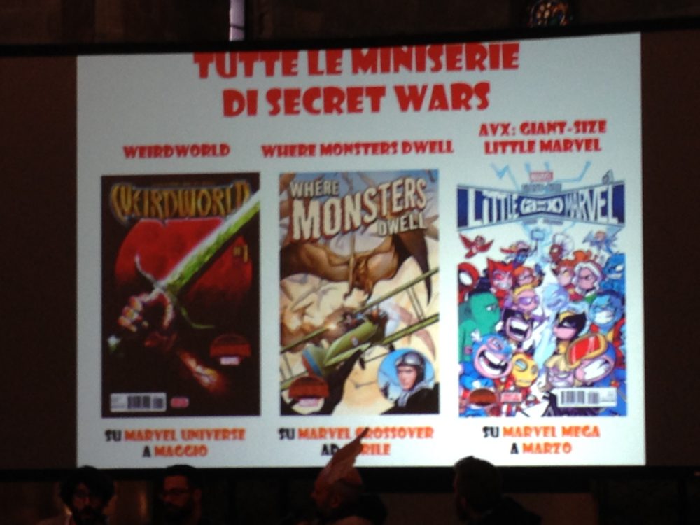 Secret Wars a Lucca Comics 2015