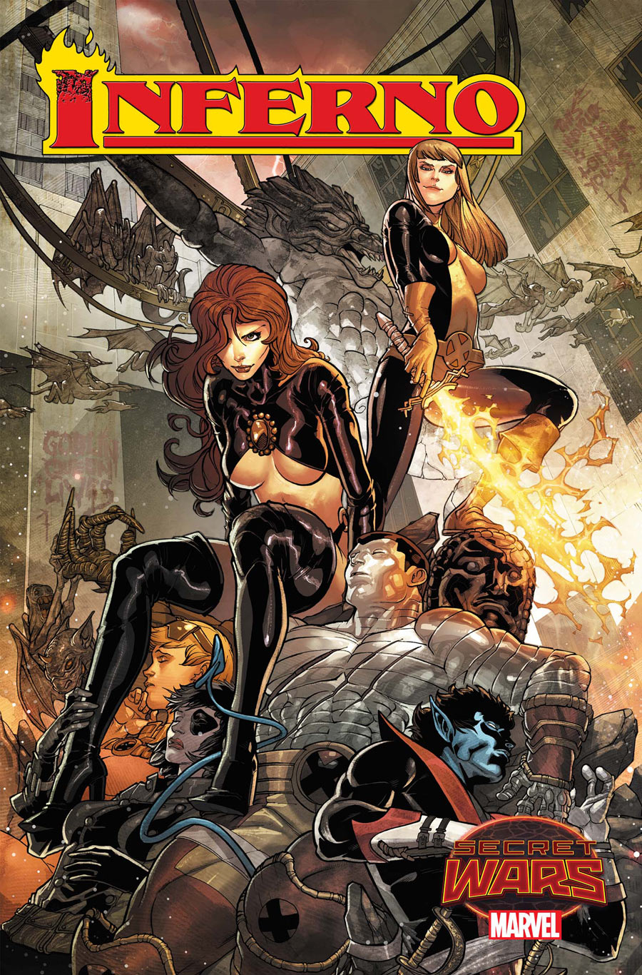 Inferno #1, copertina di Javier Garron