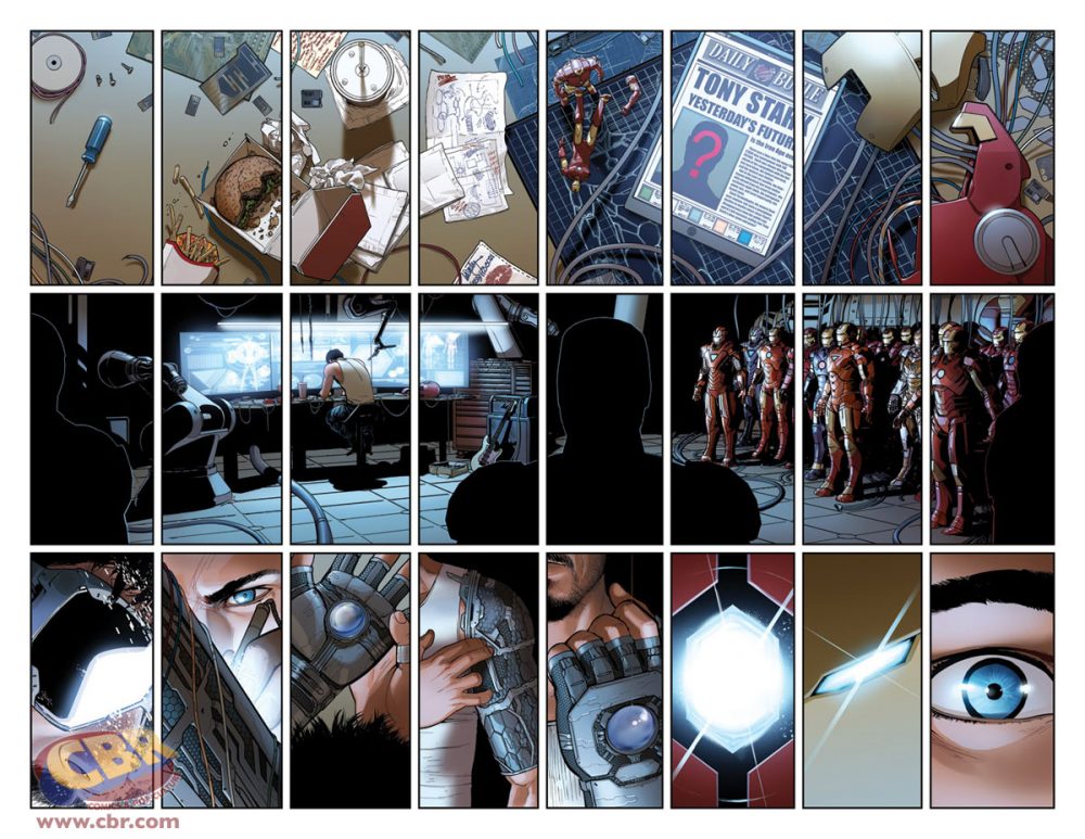 Invincible Iron Man #1, anteprima 01