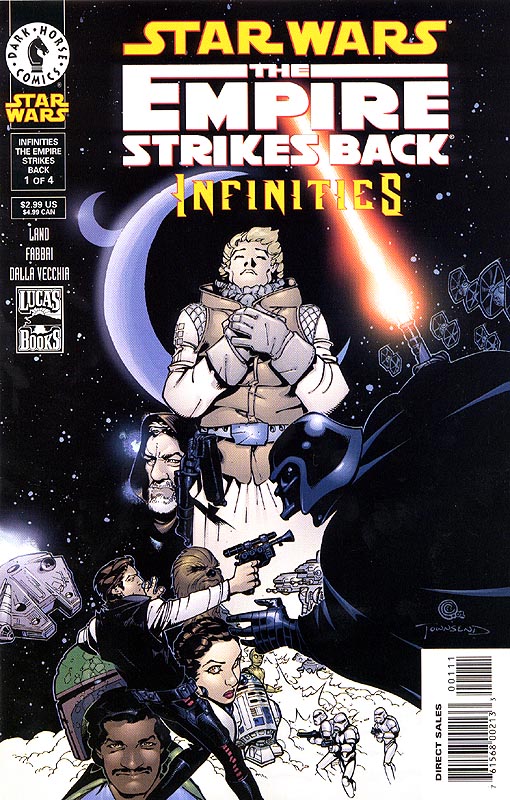 Star Wars Infinities: The Empire Strikes Back #1, copertina di Chris Bachalo