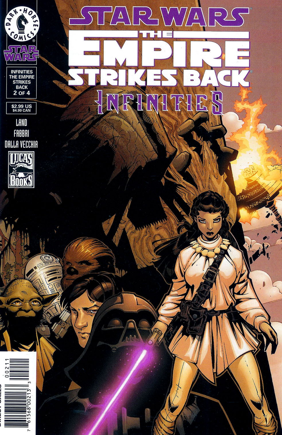 Star Wars Infinities: The Empire Strikes Back #2, copertina di Chris Bachalo