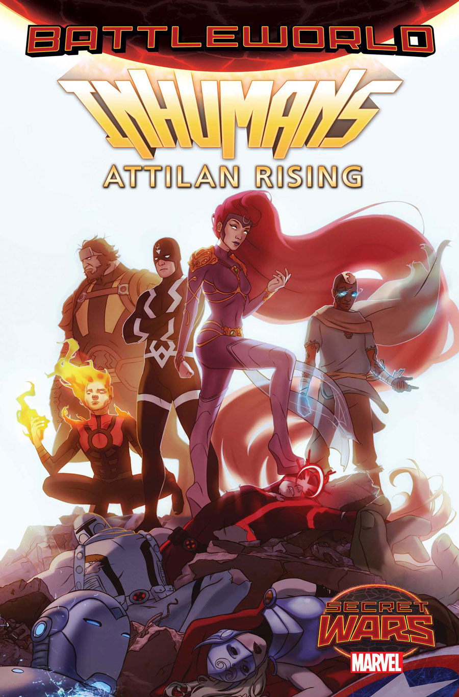 Inhumans: Attilan Rising #1, variant cover